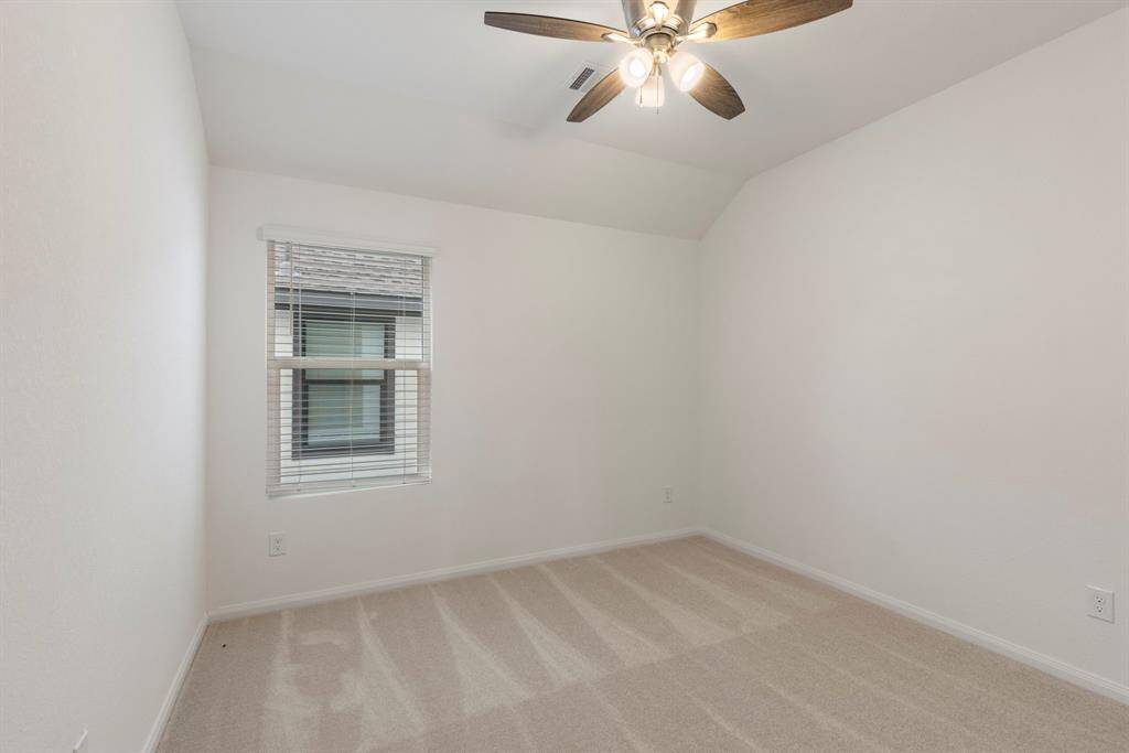 Second floor secondary bedroom.