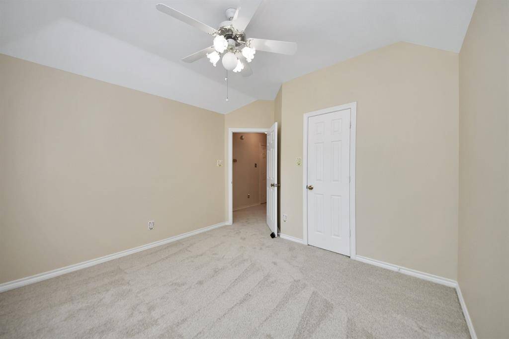Another secondary bedroom, each offering great storage with well-sized closets to keep everything organized.
