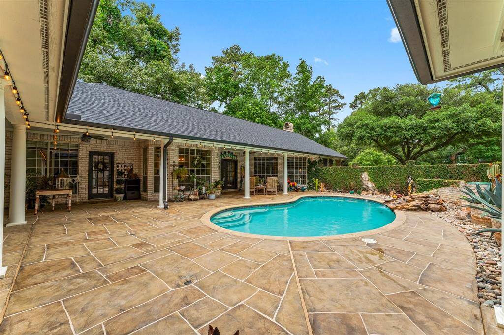 Courtyard pool