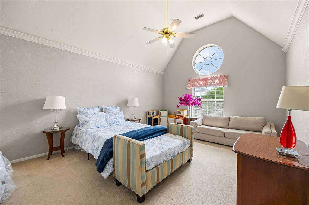 Spacious third bedroom located on second floor