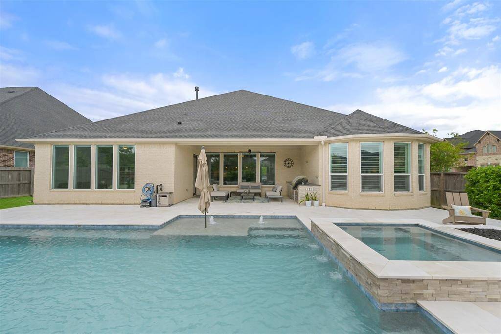 One more shot of this fabulous home and incredible backyard!