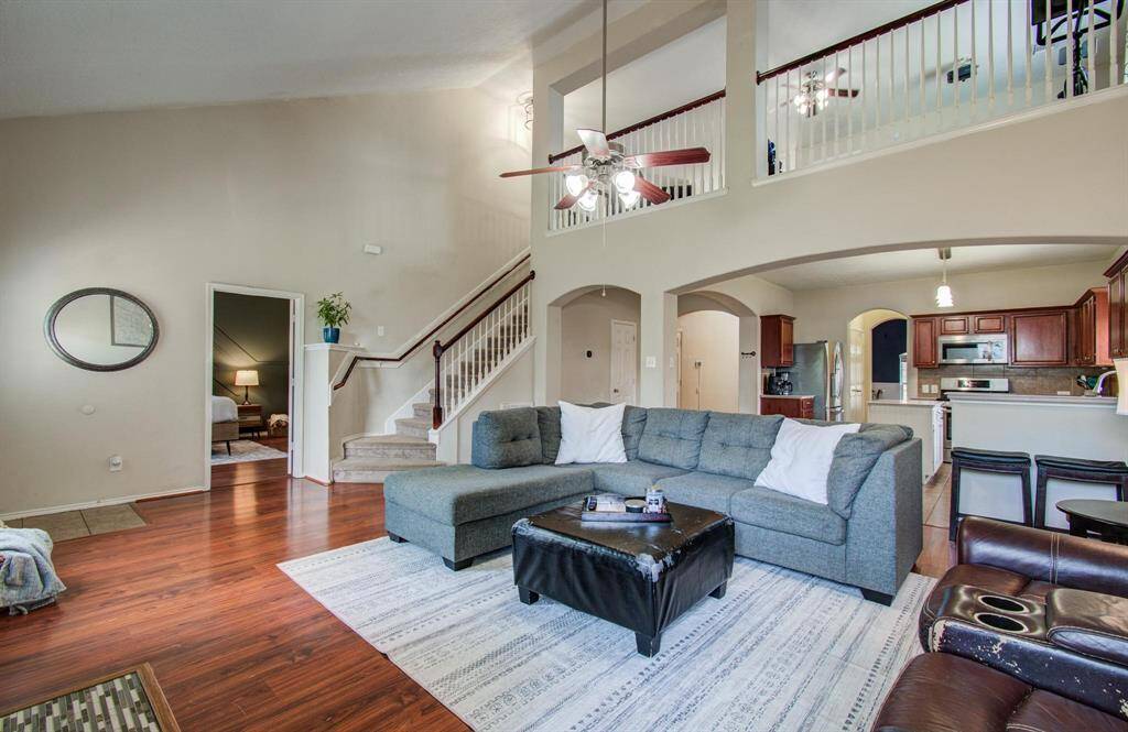Gameroom open to family room.