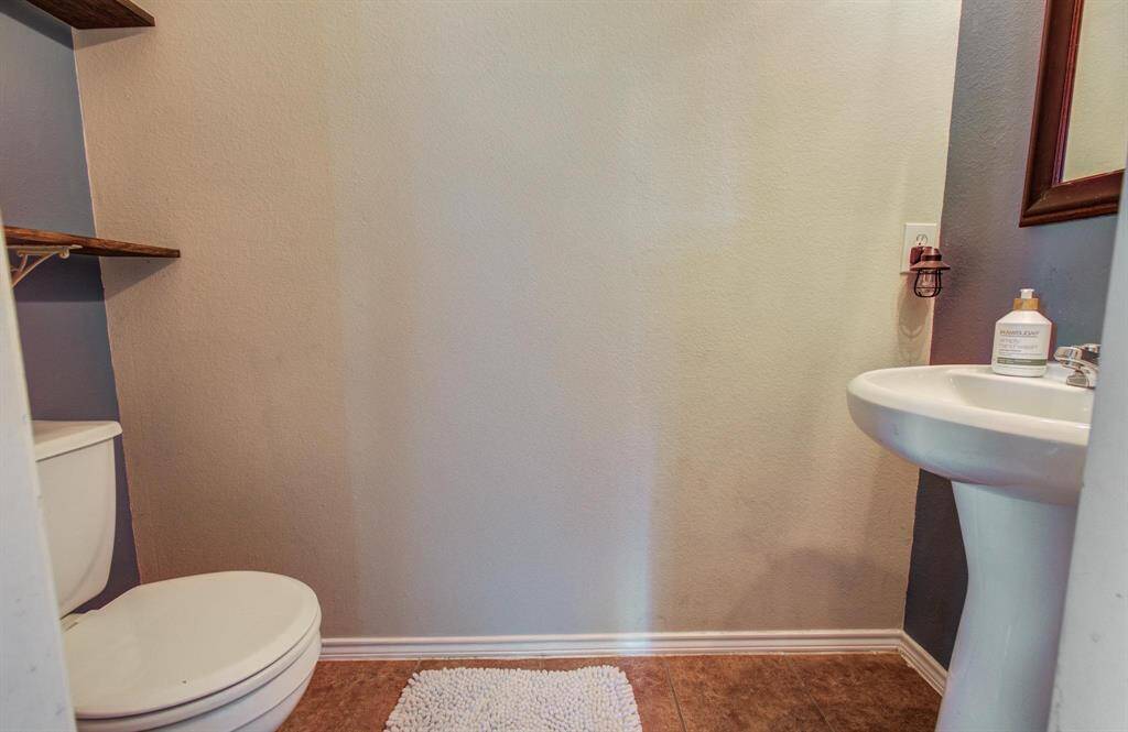 Half bath.