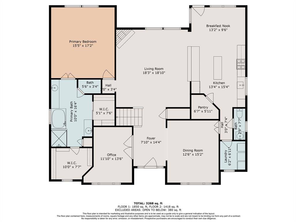 First floor layout