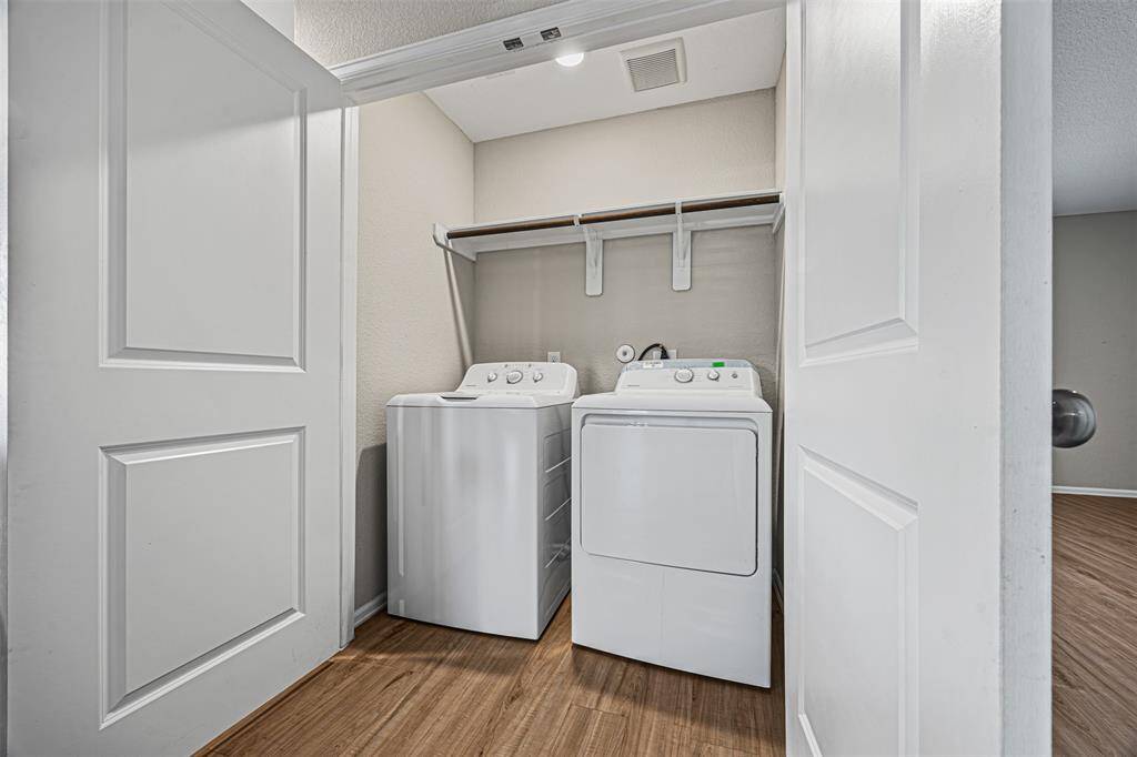 Washer and Dryer room