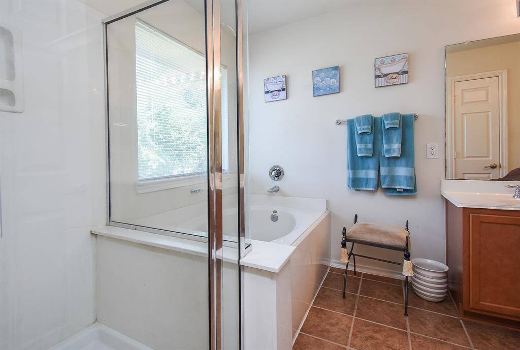 Soaking Tub with Shower