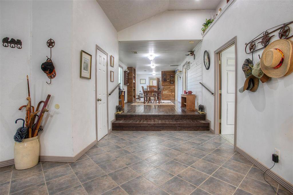 View from Family Room toward Dining Room.