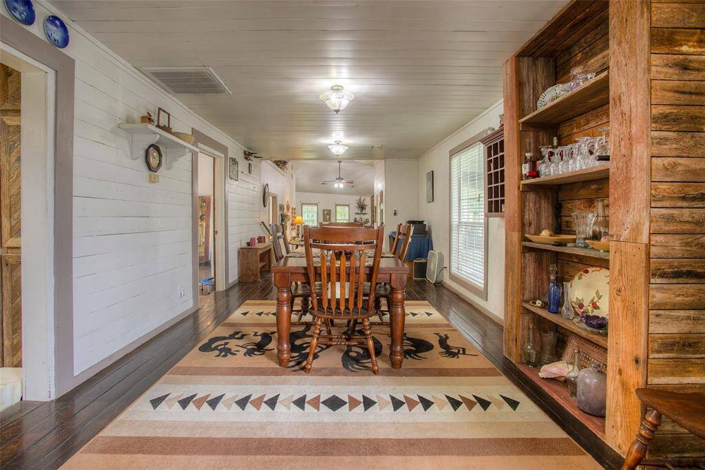Dining Room ... This is the original part of the farmhouse.