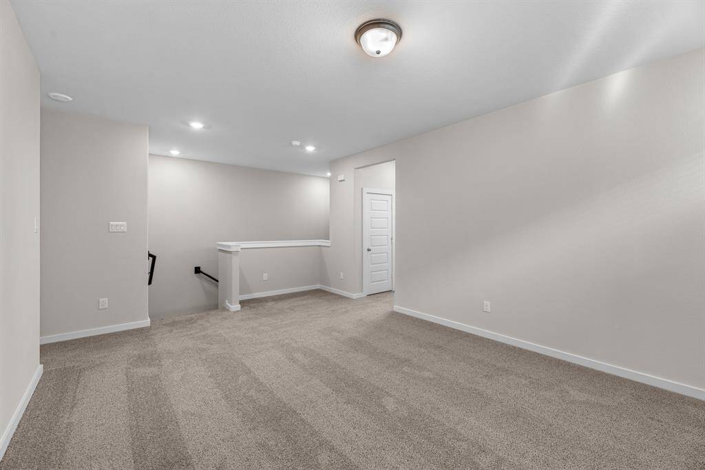 family room in second floor