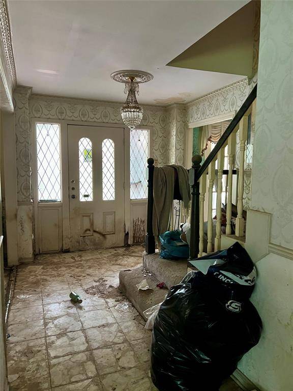 Formal dining room, across the entry from living room.