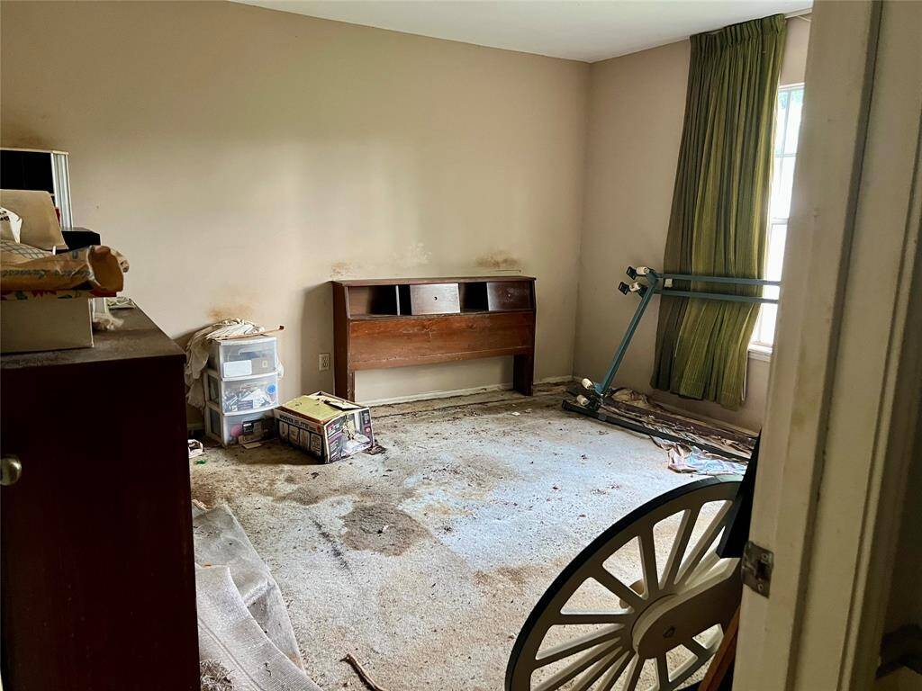 Large primary bedroom, located at the front of the house.