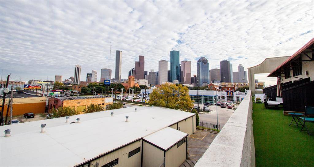 VIEW OF DOWNTOWN FROM THE PATIO