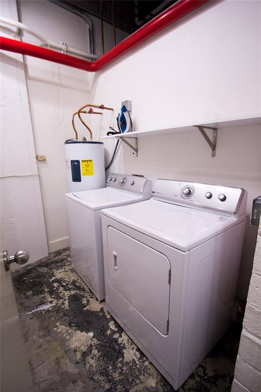 LAUNDRY ROOM IS INSIDE UNIT. WASHER AND DRYER ARE INCLUDED.