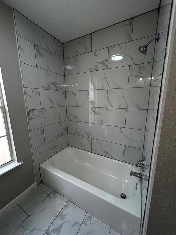New tub & tile shower surround