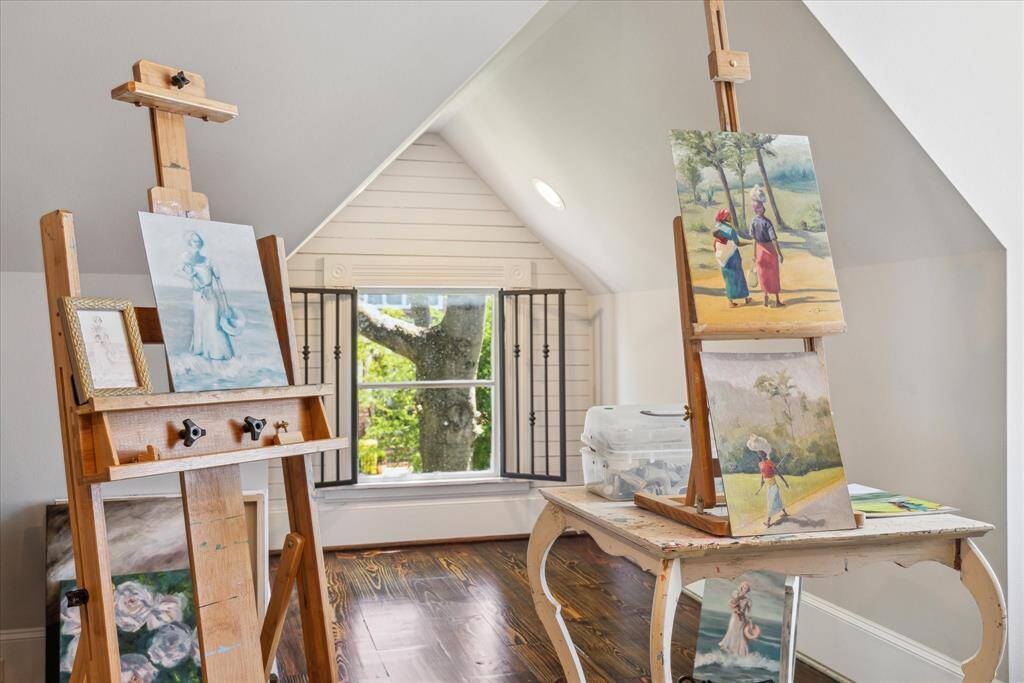 It’s not just a bonus space-it’s where your next masterpiece begins. The shiplap is crafted from reclaimed wood salvaged directly from the original structure, adding both character and continuity to the home’s history.