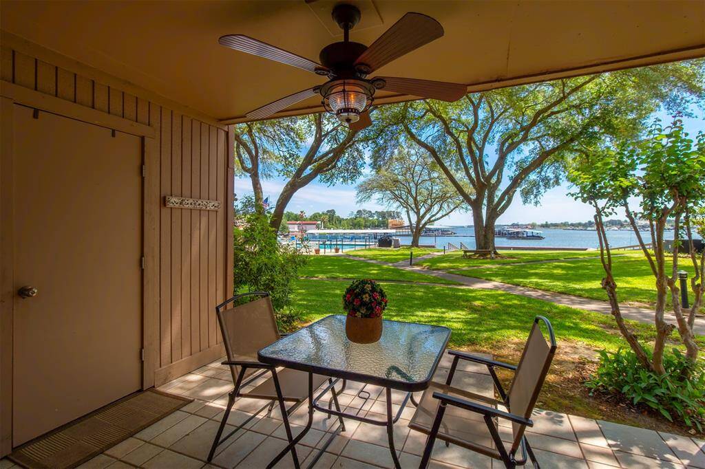 Gorgeous view from your first floor patio!