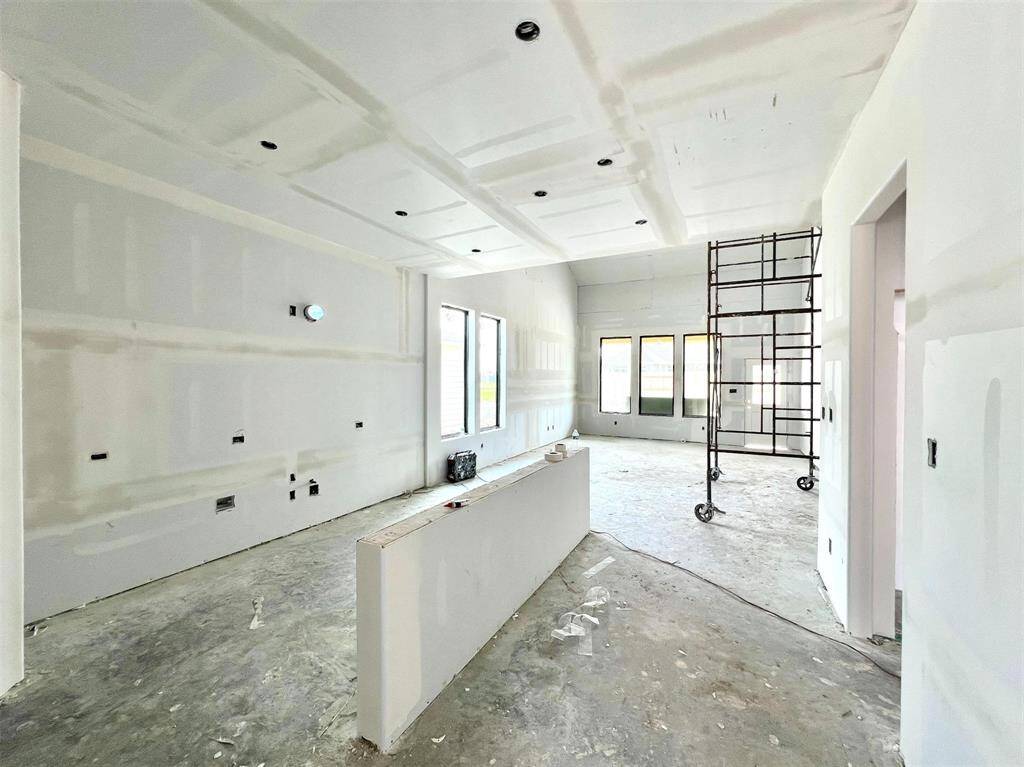 Actual progress of your home.