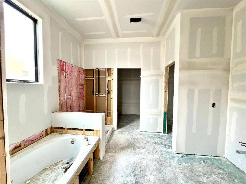 Actual progress of your home.