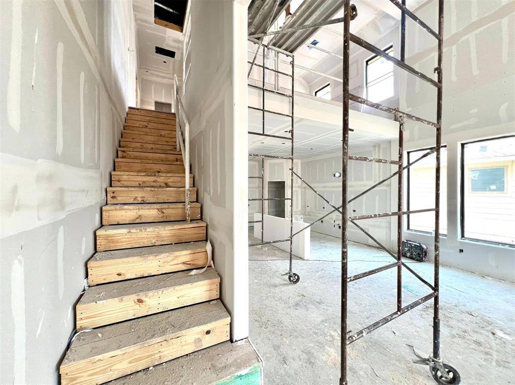 Actual progress of your home.