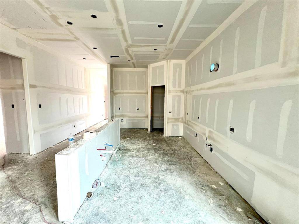 Actual progress of your home.
