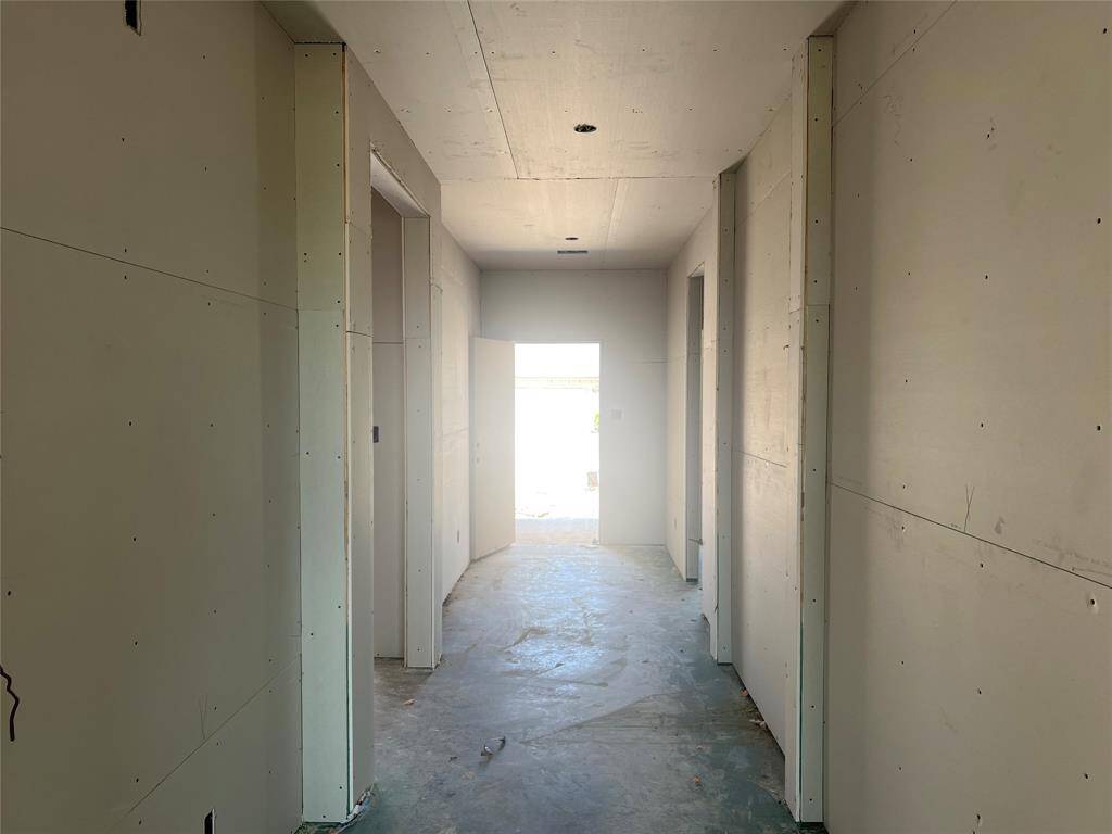 Actual progress of your home.