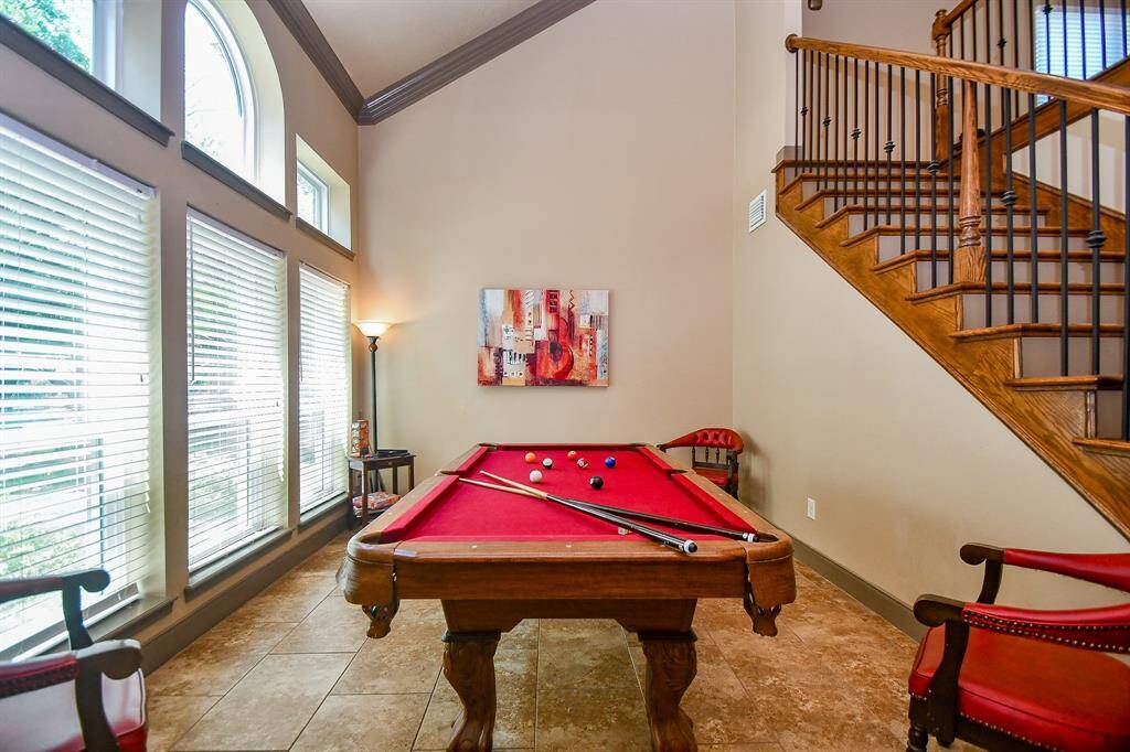 Living Room is home to this amazing Pool Table - Also available