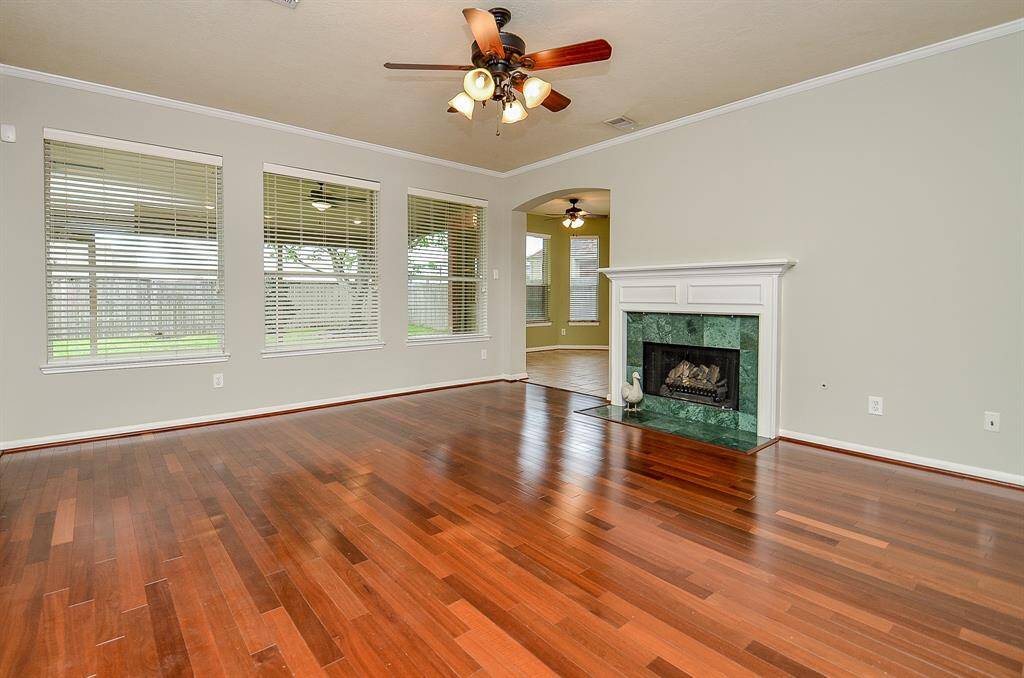 Living Room with Cozy Fireplace