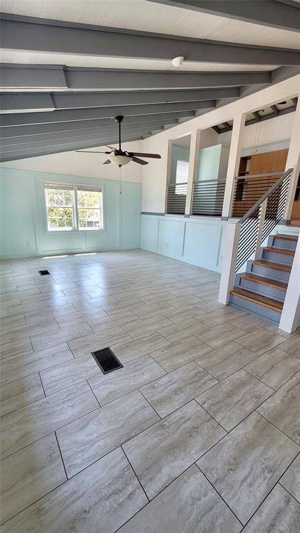 Family room and entry