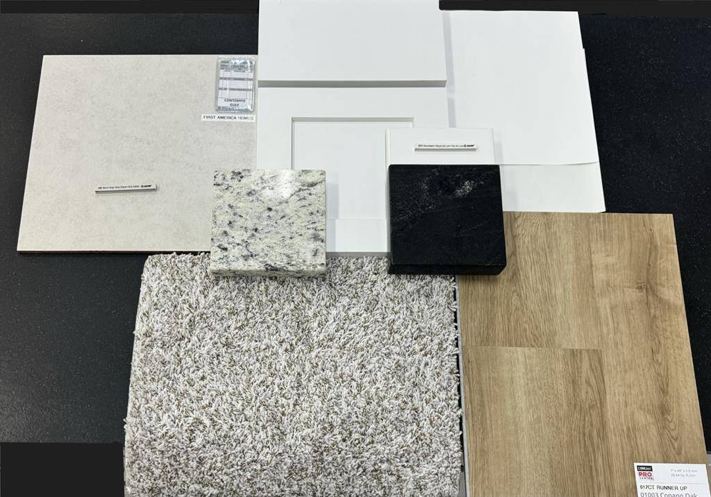 Final Interior Selections for 16833 Needlepoint Drive