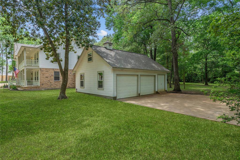 The grass in this photo has been digitally enhanced, and the owner has applied grass seed.