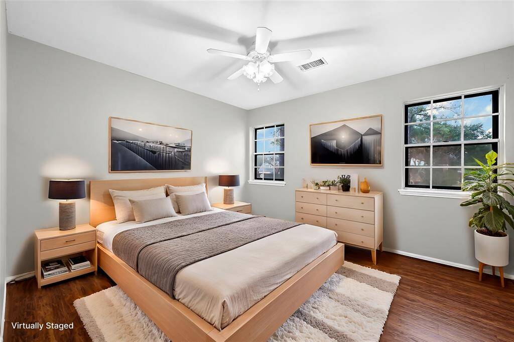 Virtual Staged: Secondary Bedroom