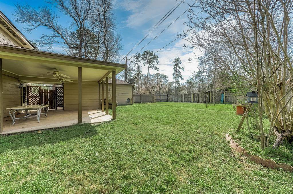 Expansive backyard space, perfect for any needs.