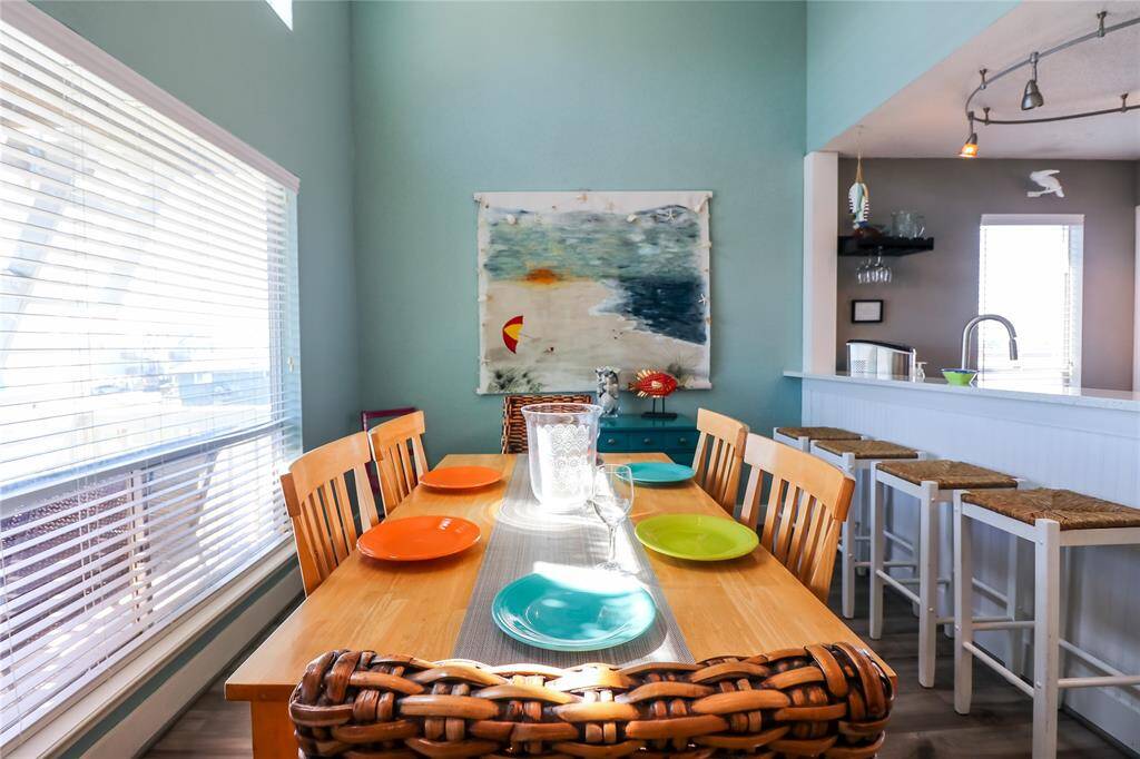 Rare dining room space with an AMAZING view of the GULF.