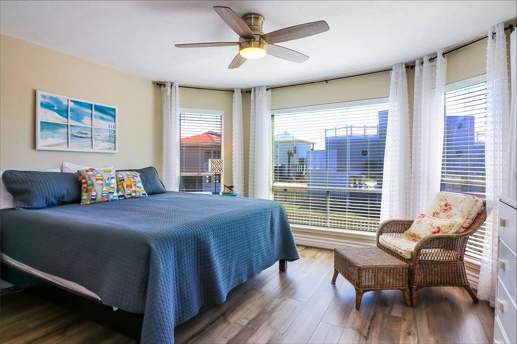 Amazing views of the GULF from the primary bedroom suite.