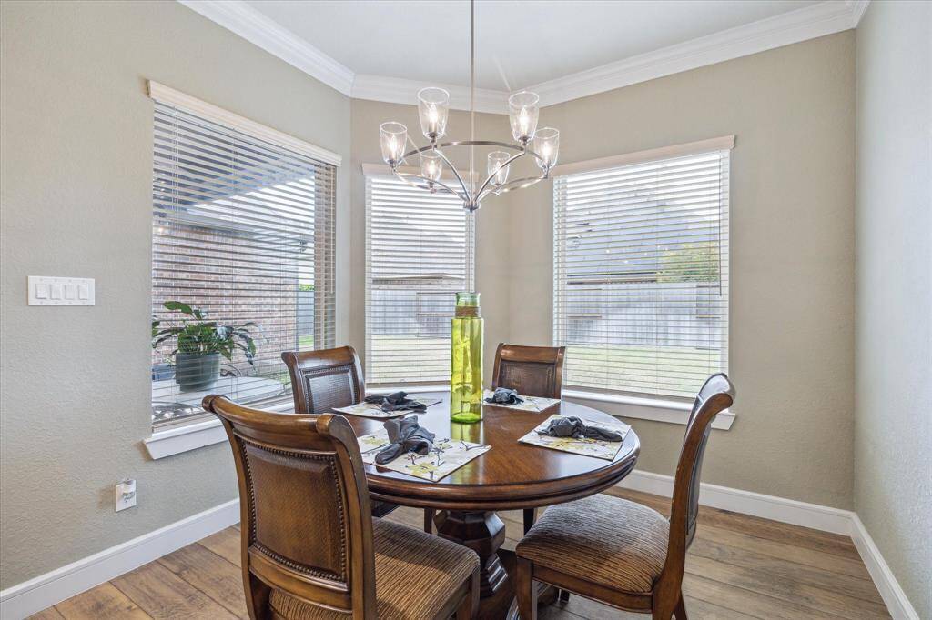 Subtle but lovely butler's pantry with undercounter lights.