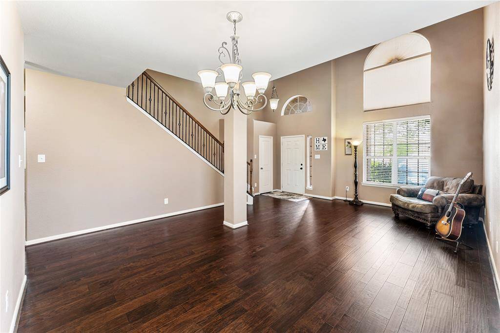 The formal living area may also be use as a music area for those with a special talent