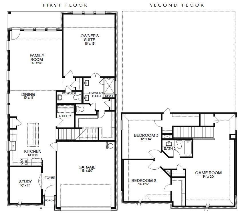 Pictures are representative of floor plan - not actual home for sale