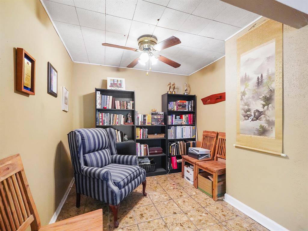 Cozy office or reading nook