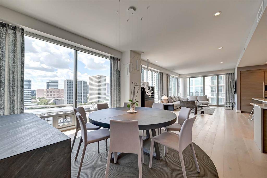 Dining with Galleria Views