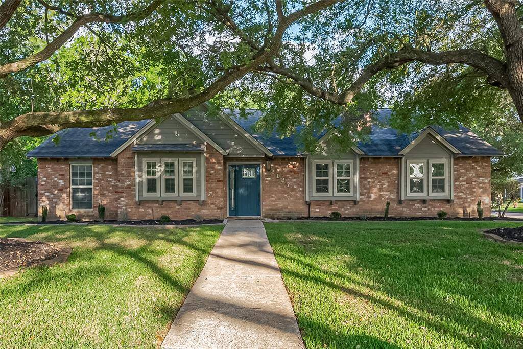 Exterior of this beautiful brick single family home