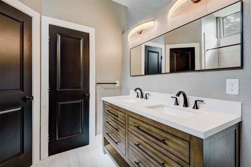 ...and two sinks...