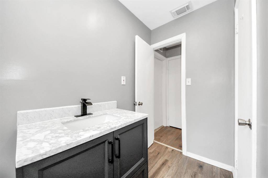 Renovated bathroom