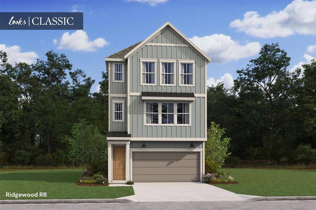 Charming Ridgewood II home design by K. Hovnanian Homes with elevation RB in beautiful Piccolina. (*Artist rendering used for illustration purposes only.)
