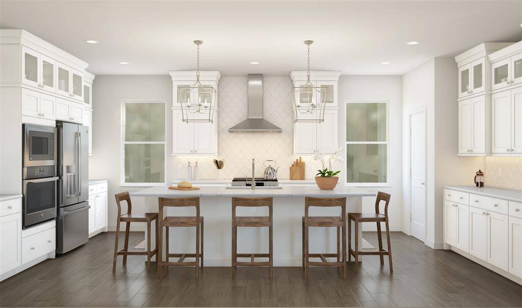 Stylish kitchen (*Artist rendering used for illustration purposes only.)