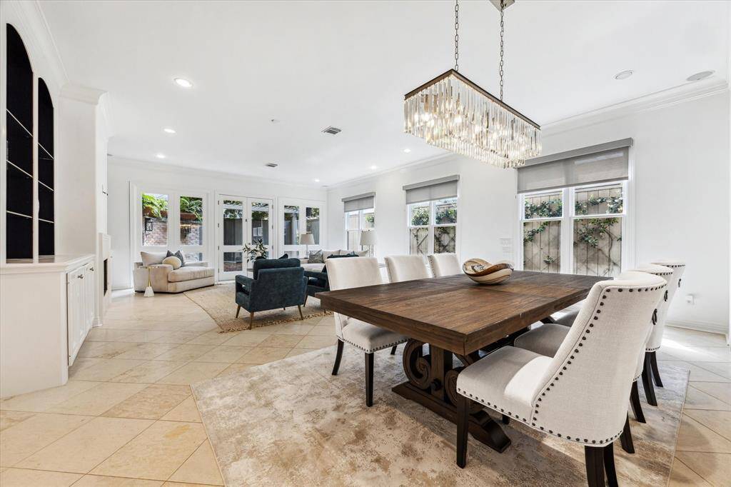 Gorgeous limestone floors