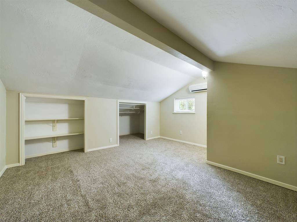 New Carpet & Two Closets