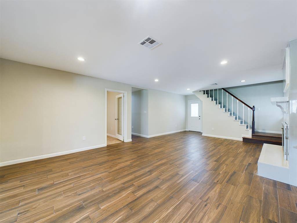 Living Area w/Fireplace