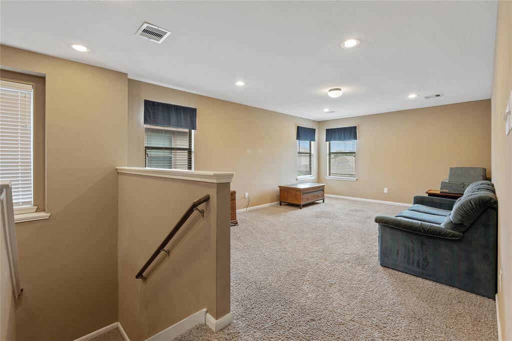 Upstairs gameroom