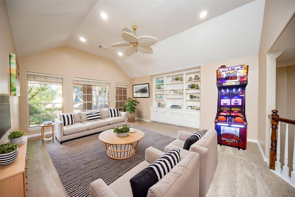 This huge 2nd floor 'game room' can become just that will all fun gear and/or a second living space. It's all up to you!