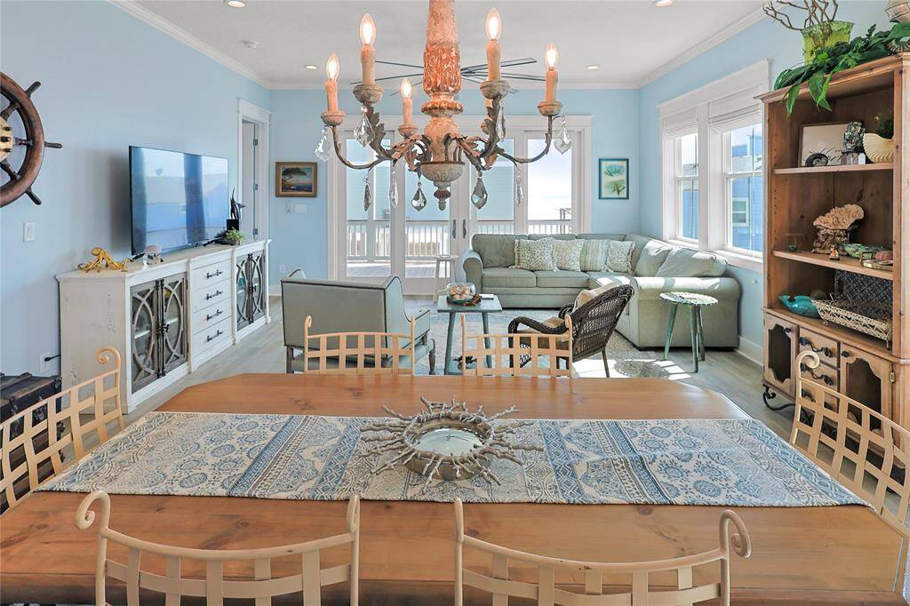 Beautiful designer fixtures enhance every room, adding a touch of elegance while thoughtfully complementing the home's breathtaking views from every angle.
